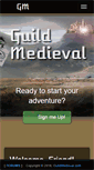 Mobile Screenshot of guildmedieval.com